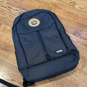 Thule Black Backpack with Front Zip Pocket